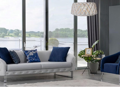 Modern Sofa Set 2 pcs Living room Luxury Sofa set 3+1 Seater Furniture